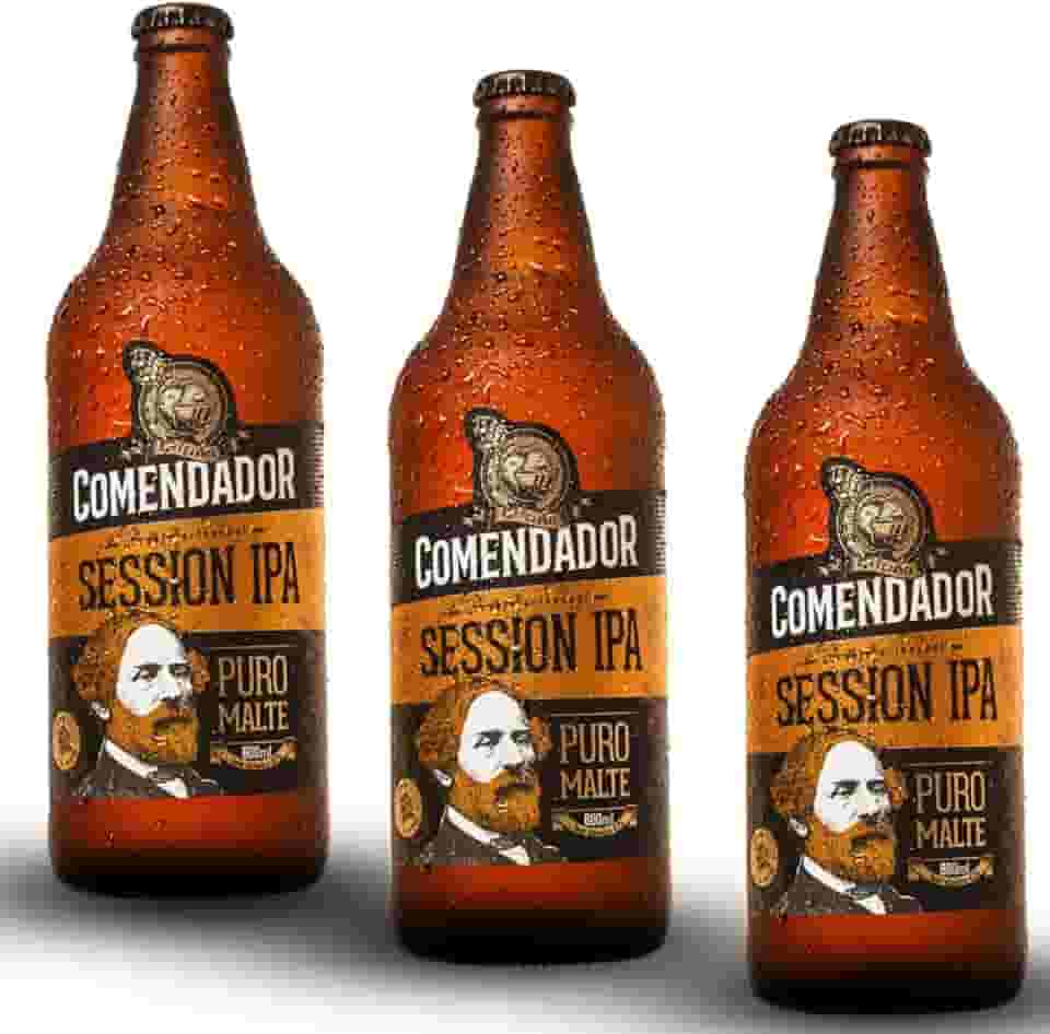 Cerveja Comendador Session IPA 600ml - 3 unidades