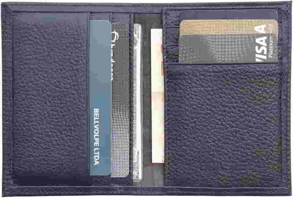 Carteira Masculina Slim Couro Legítimo