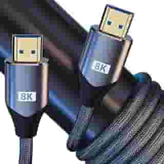 Cabo HDMI 2.1-1,5 Metros – 8K 60Hz, 4K 120Hz, Blindado, 48Gbps, Conectores Ouro, Compatível com Diversos Aparelhos