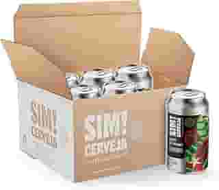 Sim! Cerveja Sem Álcool - COFFEE DRY STOUT - COMBO com 6 unidades