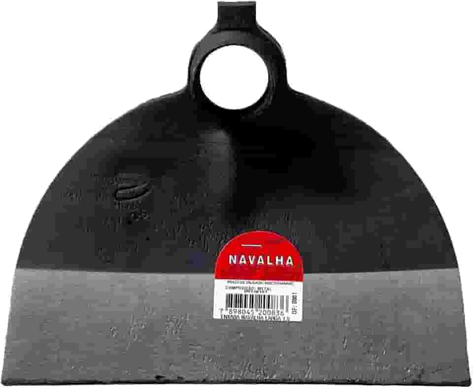 Enxada Larga Goivada 1.5 Lb Sem Cabo para Capinar - Navalha
