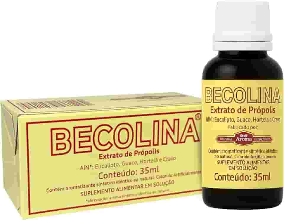 Becolina em Gotas Natural para Tosse 35ml - Expectorante para Gripe