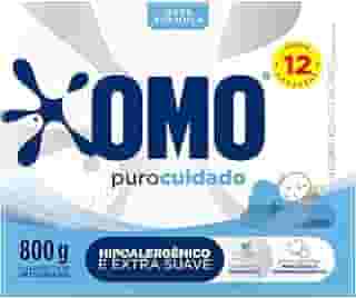 OMO Puro Cuidado - Sabão Em Pó 800G