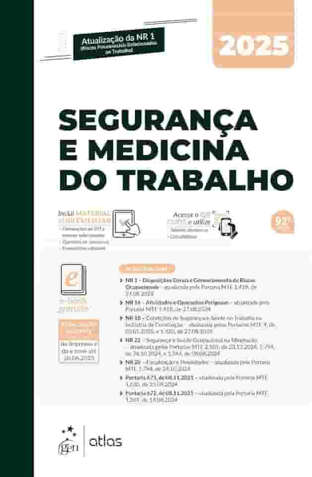 Segurança e Medicina do Trabalho - 92ª Edição 2025
