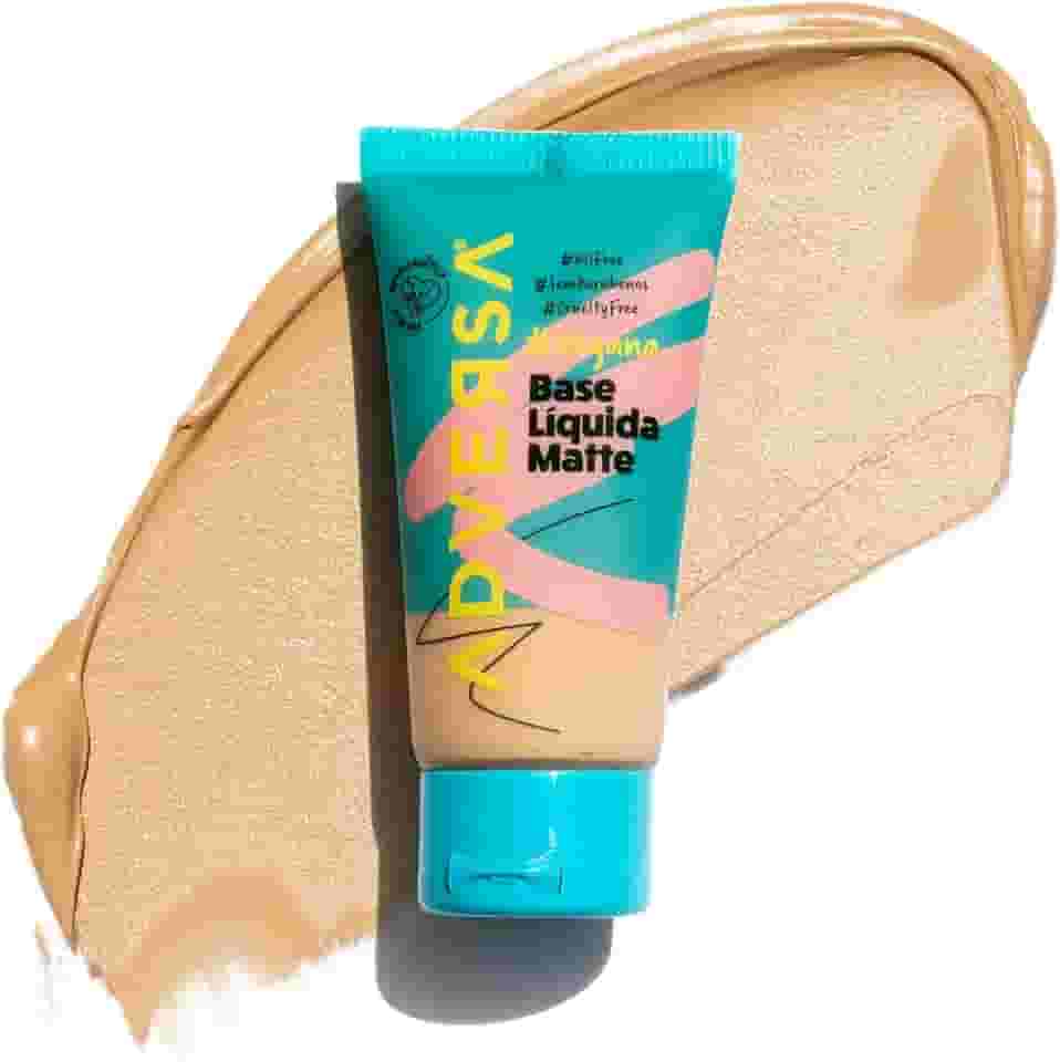 Base Líquida Matte Vegana ADVERSA - Cor 300