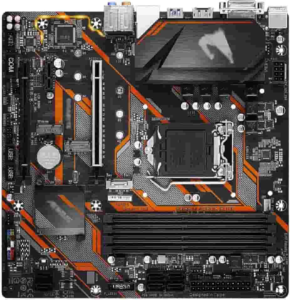 Placa-Mãe B365 M Aorus Elite, Intel LGA 1151, mATX, DDR4