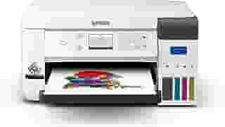 EPSON Impressora Sublimática Surecolor F170, tanque de tinta colorida - USB, A4, Branca, C11CJ80202