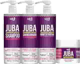 Kit Widi Juba Transição Capilar Shampoo, Condicionador, Creme Denso e Máscara
