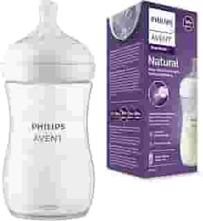 Mamadeira Pétala 3.0 Philips Avent 260ml Transparente
