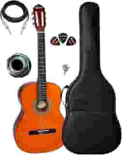 Violão Elétrico Giannini Nylon Start N14 Natural + Capa Luxo