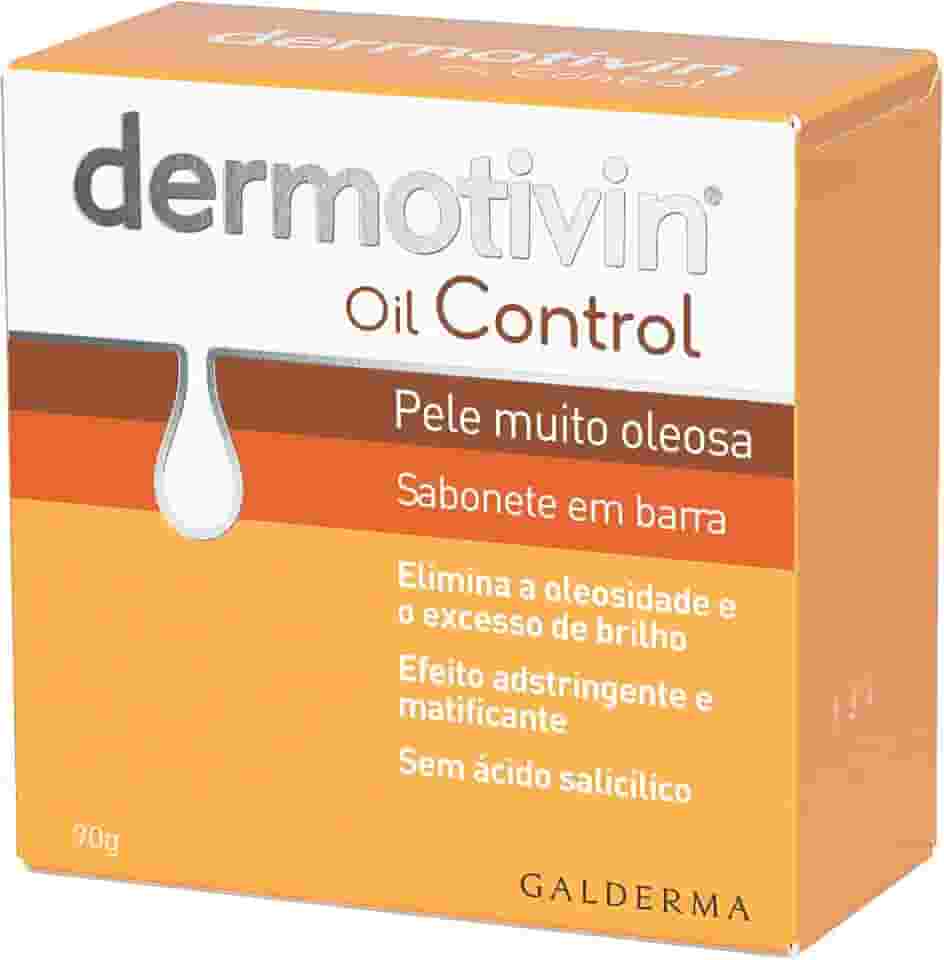 Dermotivin Sabonete Em Barra Facial Oil Control 90g
