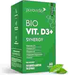 Puravida Suplemento alimentar Vitamina D3 60 cápsulas