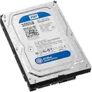 Western Digital Blue WD5000AZLX 500 GB 7200 RPM 32 MB Cache SATA III 6.0 Gb/s 3,5 polegadas Disco rígido interno para desktop [Renovado]- de 1 ano
