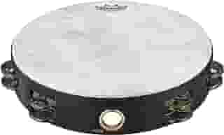 Pandeiro Remo TA-5210-70 Fiberskyn, Quadura Black, 25,4 cm