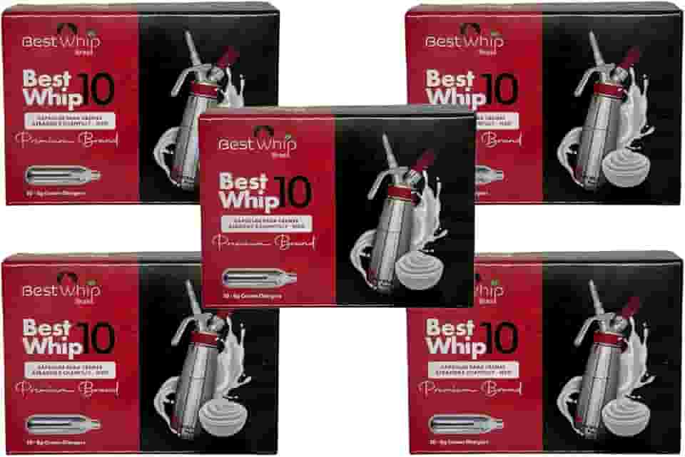 Cápsulas de Gás para Chantilly BestWhip para Sifão 50un