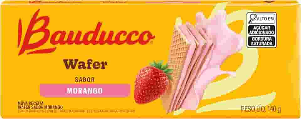 Wafer Morango Bauducco 140g
