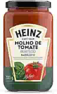Heinz Molho de Tomate Rústico Basílico em vidro, 320G