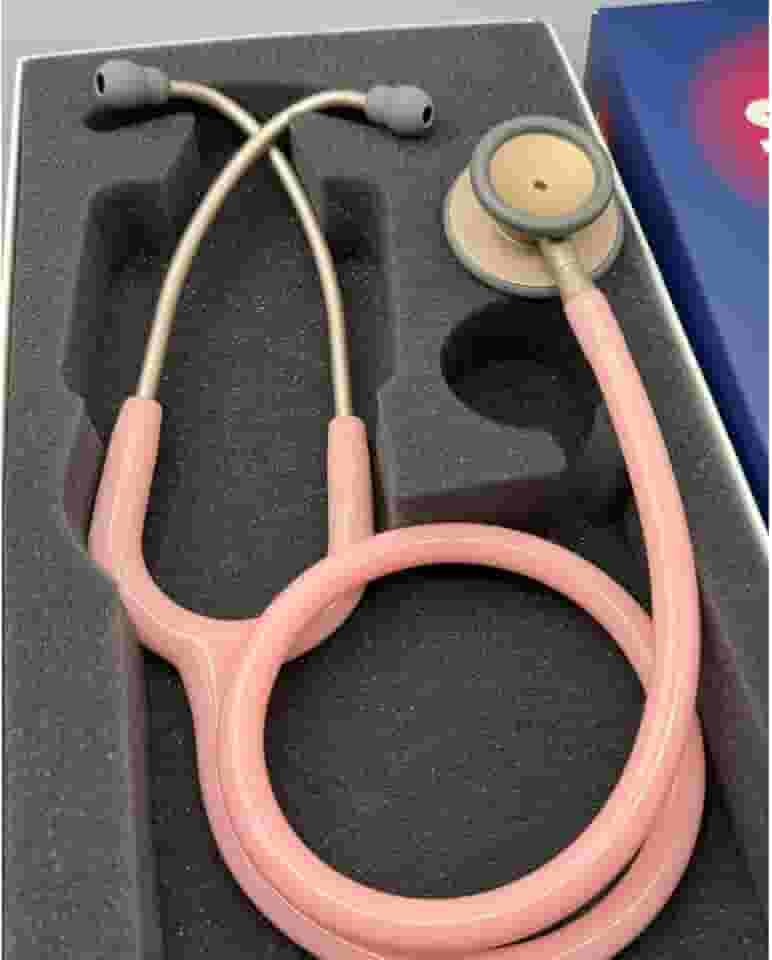 Estetoscópio Spirit MD Pro-Lite Adulto e Infantil Rosa Champanhe