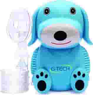 G-Tech Inalador Nebulizador Nebdog Azul Bivolt