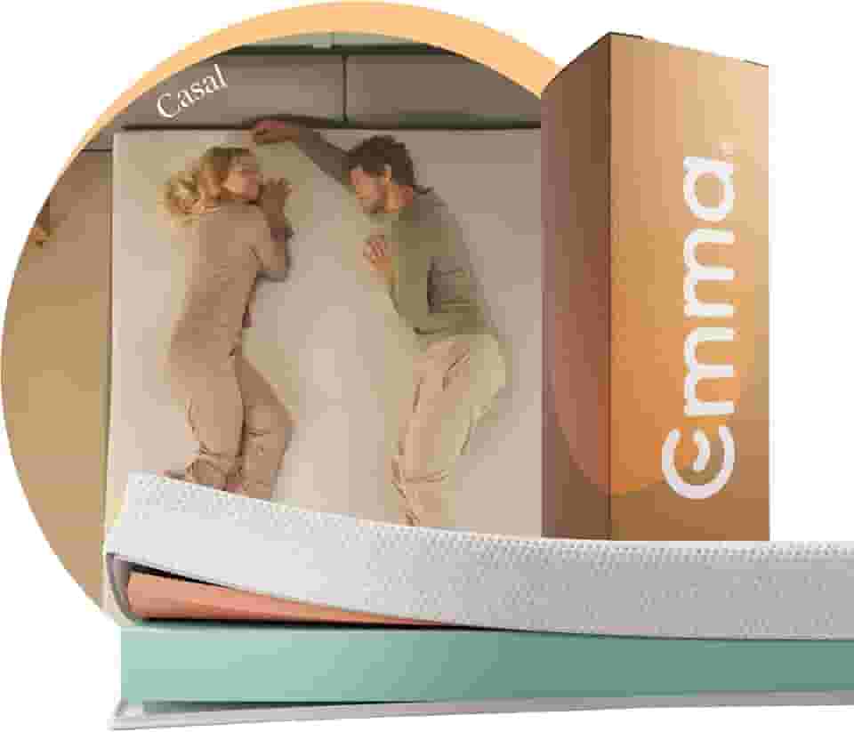 Colchão Casal Emma One - Firme e suporte ótimo com máxima durabilidade
