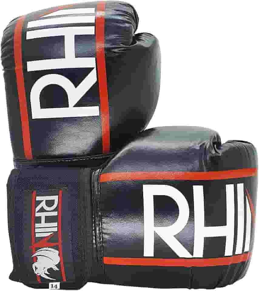 Luva de Boxe Muay Thai Kickboxing Rhino by Spank - para Iniciantes