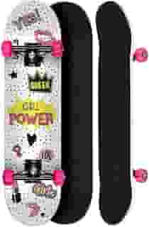 Skate Montado Profissional Cisco Feminino Collage 8'