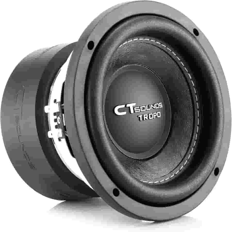 CT Sounds TROPO-6.5-D2 400 Watts Max 6,5 polegadas Subwoofer de carro duplo 2 Ohm