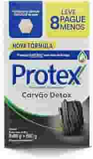 Sabonete em Barra Protex Carvão Detox 8 unid 85g