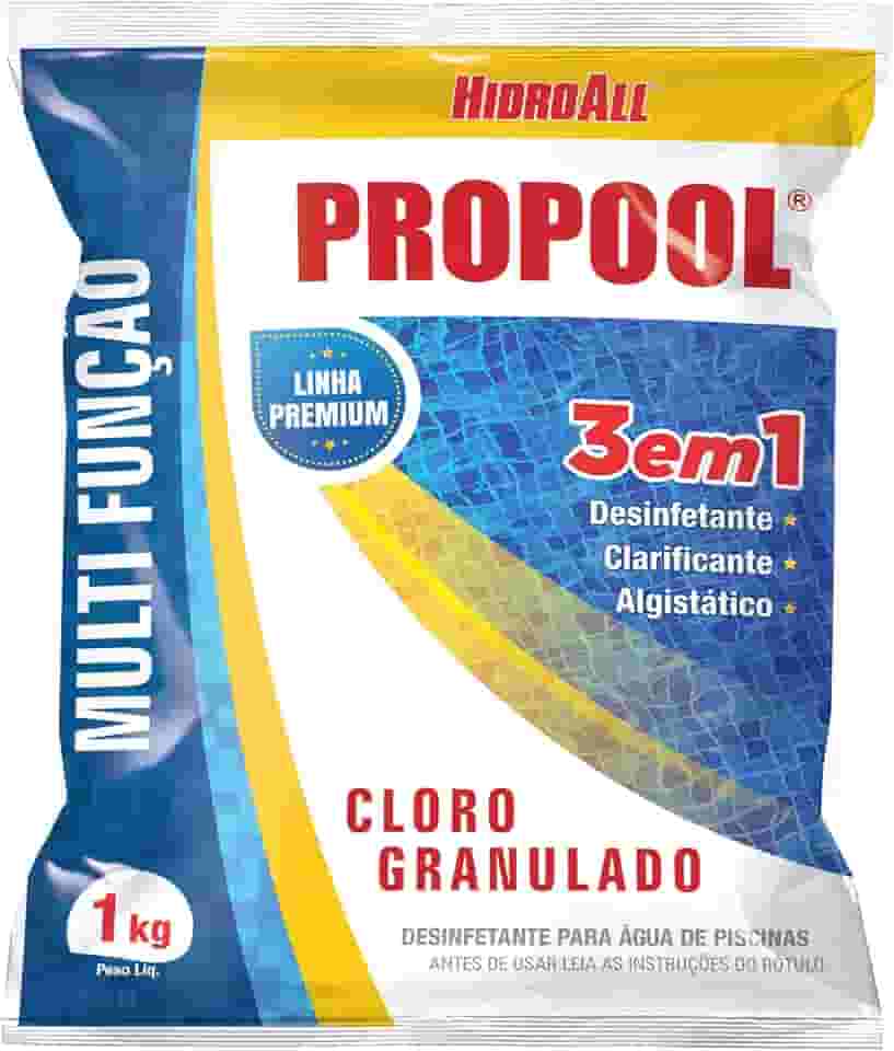 HidroAll Cloro granulado Propool 1 Kg