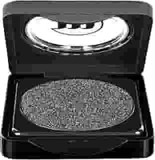 Make-Up Studio Reflexo de sombra profissional de maquiagem – Pó altamente pigmentado – efeito de glitter de longa duração – melhora a aparência dos olhos – pode ser usado molhado e seco – vegano – preto – 2 g