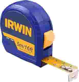 Irwin Trena Manual Standard 5m, Ferramenta Essencial para Tirar Medidas com Precisão, Modelo IW13947