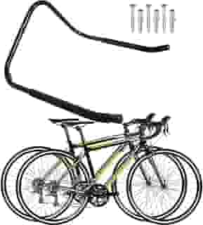 Suporte Gancho Parede Horizontal Mountain Bike Para 2 Bikes