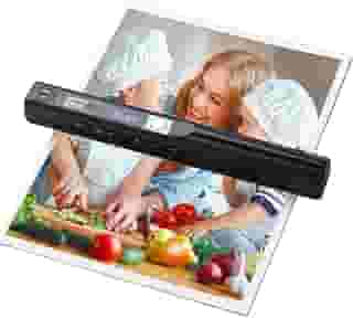 Scanner portátil iSCAN 900 DPI A4 Scanner de documentos portátil para negócios, foto, imagem, recibos, livros, seleção de formato JPG/PDF, com cartão SD de 16G