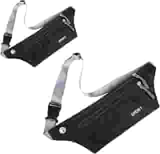 Kit 2 Pochete Doleira Antifurto Esportivas Premium, Ultra Slim, Impermeável, Com Compartimentos Para Celular, Chaves, Cartões, Ideal Para Corrida, Academia E Viagens, Marca VARENZIA