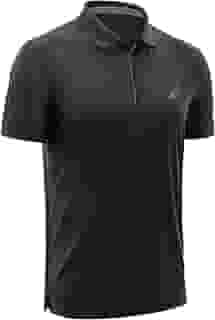 Camisa polo masculina de golfe com absorção de umidade, secagem rápida, desempenho e mangas curtas para homens