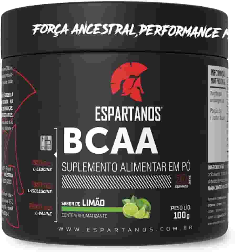 BCAA em Pó Limão 100g - Espartanos