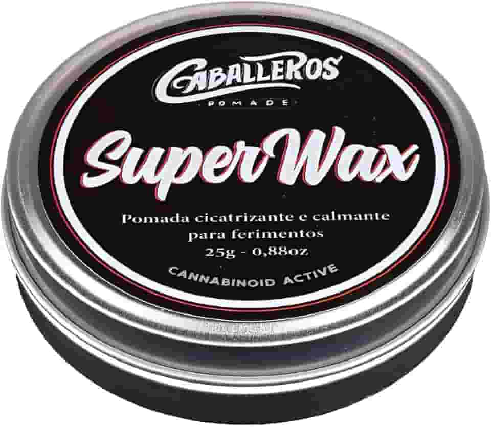 Caballeros SuperWax, Pomada Cicatrizante e Calmante - 25g