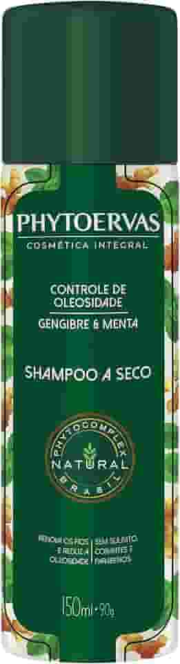 Phytoervas Phyto Shampoo Seco Controle Oleosidade 150Ml Verde