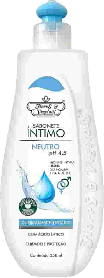 Flores e Vegetais Sabonete Liq Intimo Neutro 250Ml E Vegetais