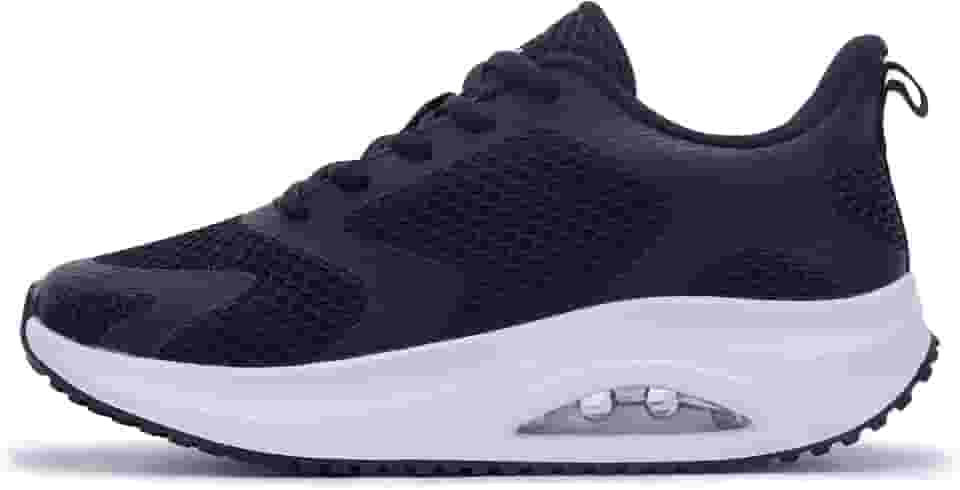 Tênis feminino para caminhada, suporte de arco, ortopédico, confortável, para fascite plantar, alívio da dor, 40-42