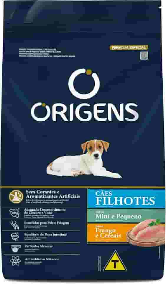 Origens Ração Seca Para Cães Filhotes De Pequeno Porte Sabor Frango 3Kg