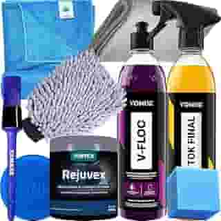 Poduto Para Lavar Moto Carro autos em Geral Shampoo V-floc Cera Liquida Tok Final Rejuvex Luva Pano Vonixx