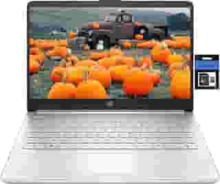 Notebook HP HD Stream 14', estudantes e empresas, proc. Intel Celeron N quad-core, 16 GB de RAM, 256 GB armaz. (eMMC 128 GB + cartão SD 128 GB TP), 1 ano Office 365, HDMI, WiFi, USB-A e C, Windows 11