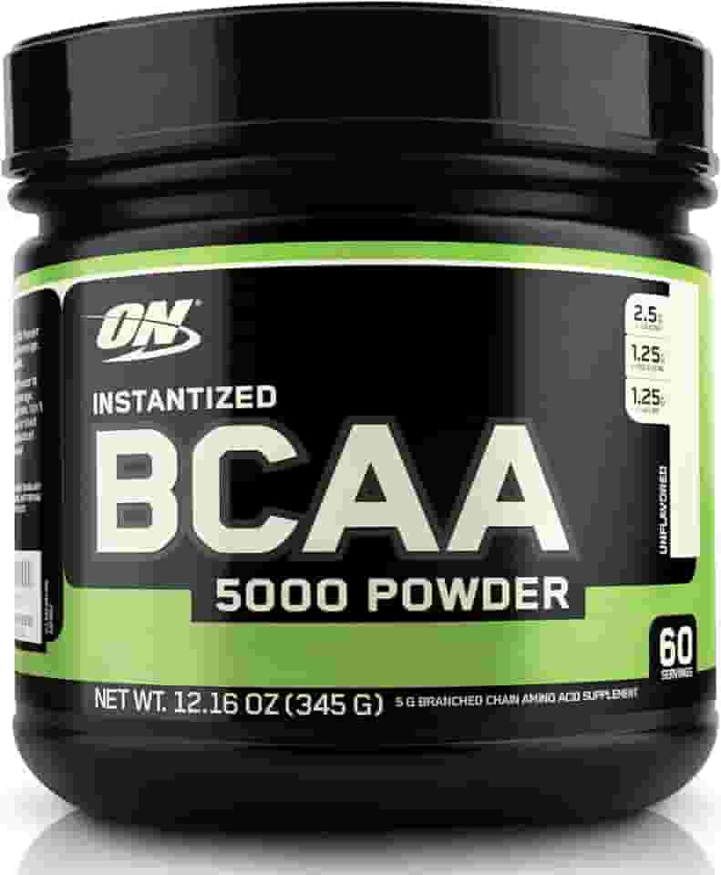 BCAA em Pó Optimum Nutrition/BCAA 5000 Powder Optimum Nutrition - Sem Sabor 345g