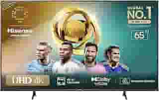 Hisense Smart TV UHD 4K DLED 65' Polegadas 65A6N com HDR10+ Dolby Vision Game Mode Controle por Voz Alexa Built-In AirPlay