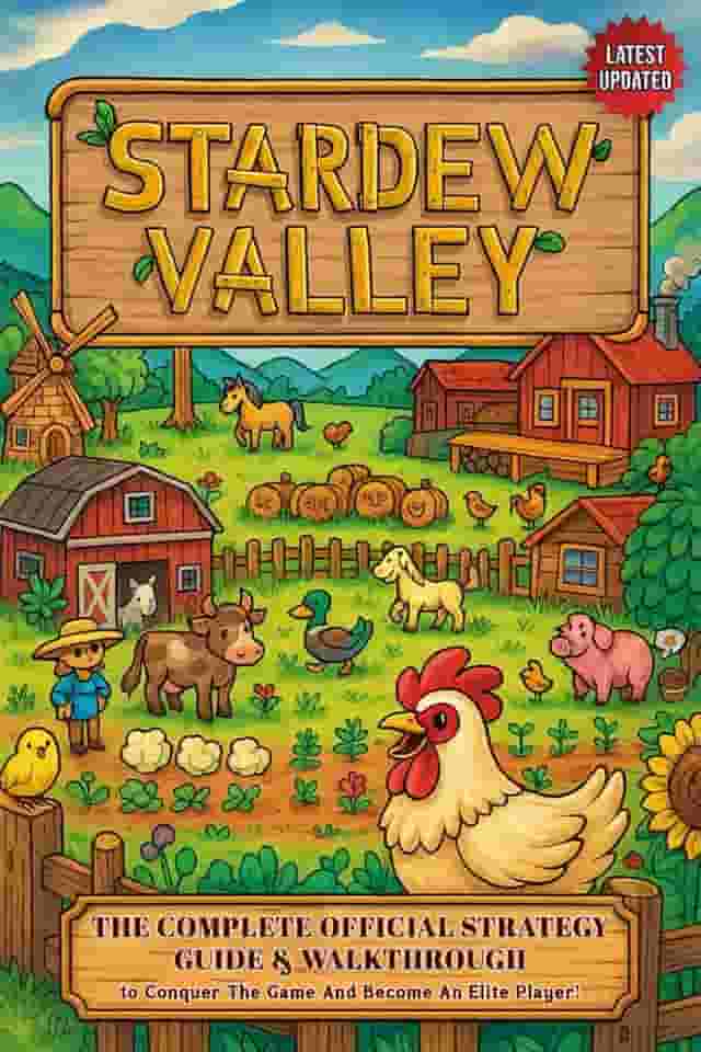 Stardew Valley Guide (Latest Updated): The Complete Official Strategy Guide & Walkthrough To Master The Game And Become An Elite Player!