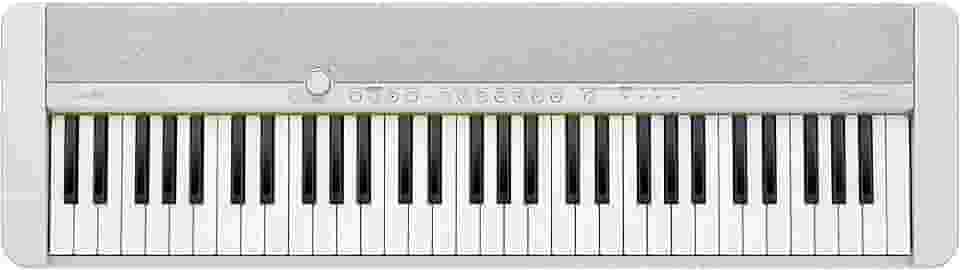 Casio Casiotone CT-S1 – Teclado retrô sensível ao toque de 61 teclas | Design elegante e portátil para iniciantes e profissionais | Piano de cauda estéreo + 60 tons AiX | Conectividade USB-MIDI |