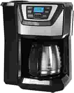 BLACK+DECKER Cafeteira de 12 xícaras, preta, CM5000B