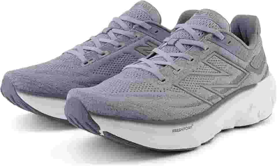 Fresh Foam X 1080 V13 Tênis de corrida masculino, Aço/Titânio/Branco, 7 Narrow