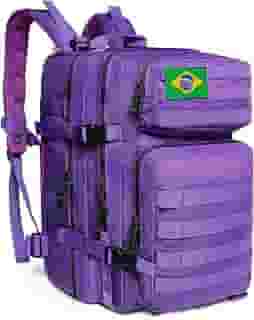 Mochila tática militar, 45 litros, sistema Molle, mochila de grande capacidade para uso militar, mochila de emergência de 3 dias para caça, caminhadas, acampamentos e atividade ao ar livre